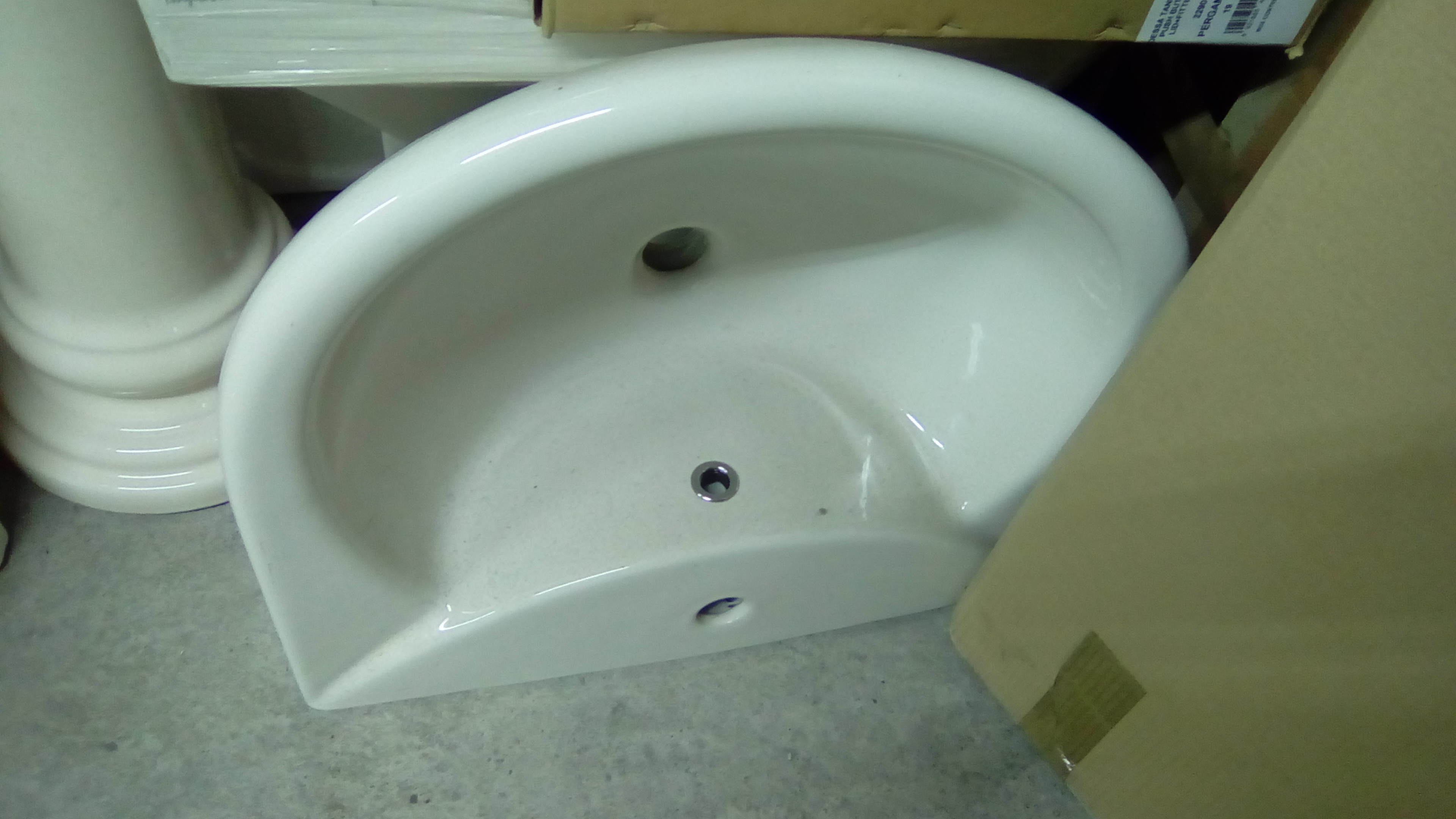 Pergamon Colour Bathrooms UK. Baths Basins Vanity Seat Panels